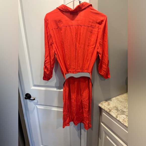 Women’s BCX Dress Size XL Belt & Button Front - Picture 6 of 11